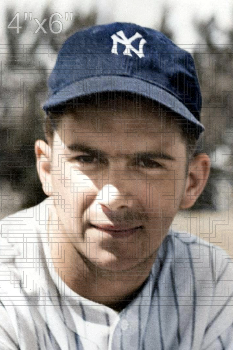 Wally Judnich - 1939 New York Yankees - choose a size & style