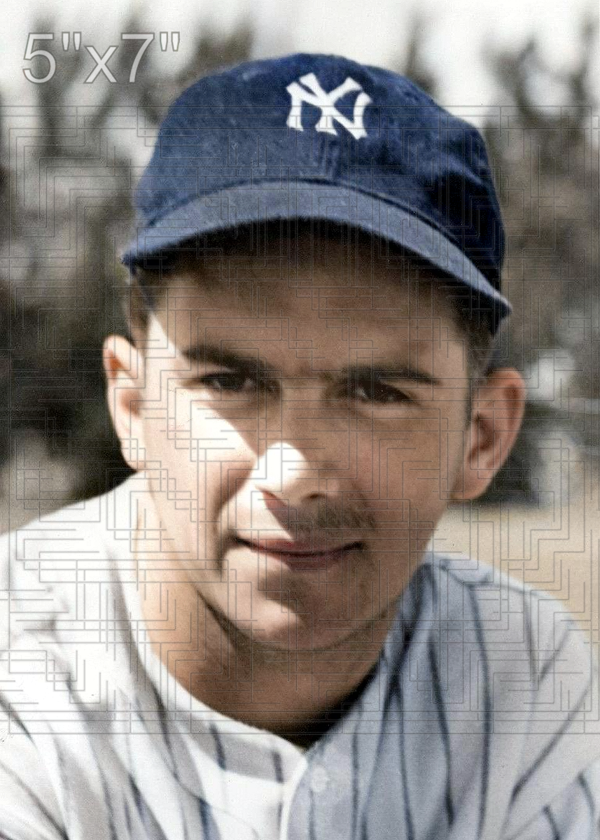 Wally Judnich - 1939 New York Yankees - choose a size & style