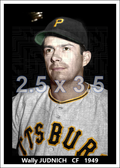 Wally Judnich - 1949 Pittsburgh Pirates - choose a size & style