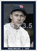Wally Millies - 1936 Washington Senators - choose a size & style