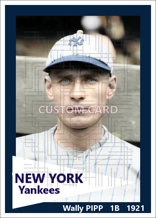 Wally Pipp - 1921 New York Yankees - choose a size & style