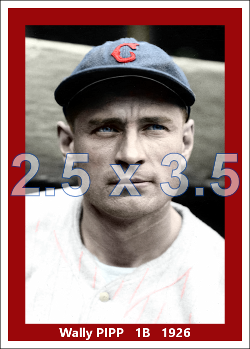 Wally Pipp - 1926 Cincinnati Reds - choose a size & style