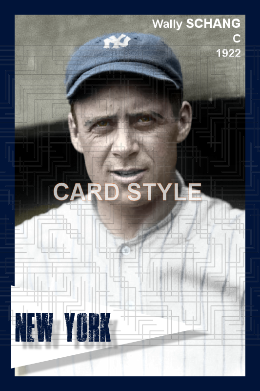 Wally Schang - 1922 New York Yankees - choose a size & style
