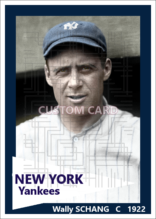 Wally Schang - 1922 New York Yankees - choose a size & style