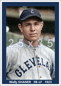 Wally Shaner - 1923 Cleveland Indians - choose a size & style
