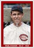Wally Shaner - 1929 Cincinnati Reds - choose a size & style