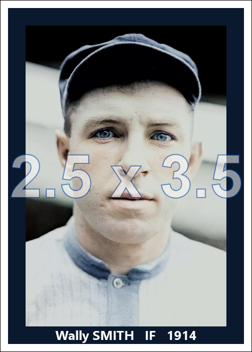 Wally Smith - 1914 Washington Senators - choose a size & style