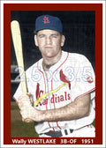 Wally Westlake - 1951 St. Louis Cardinals - choose a size & style