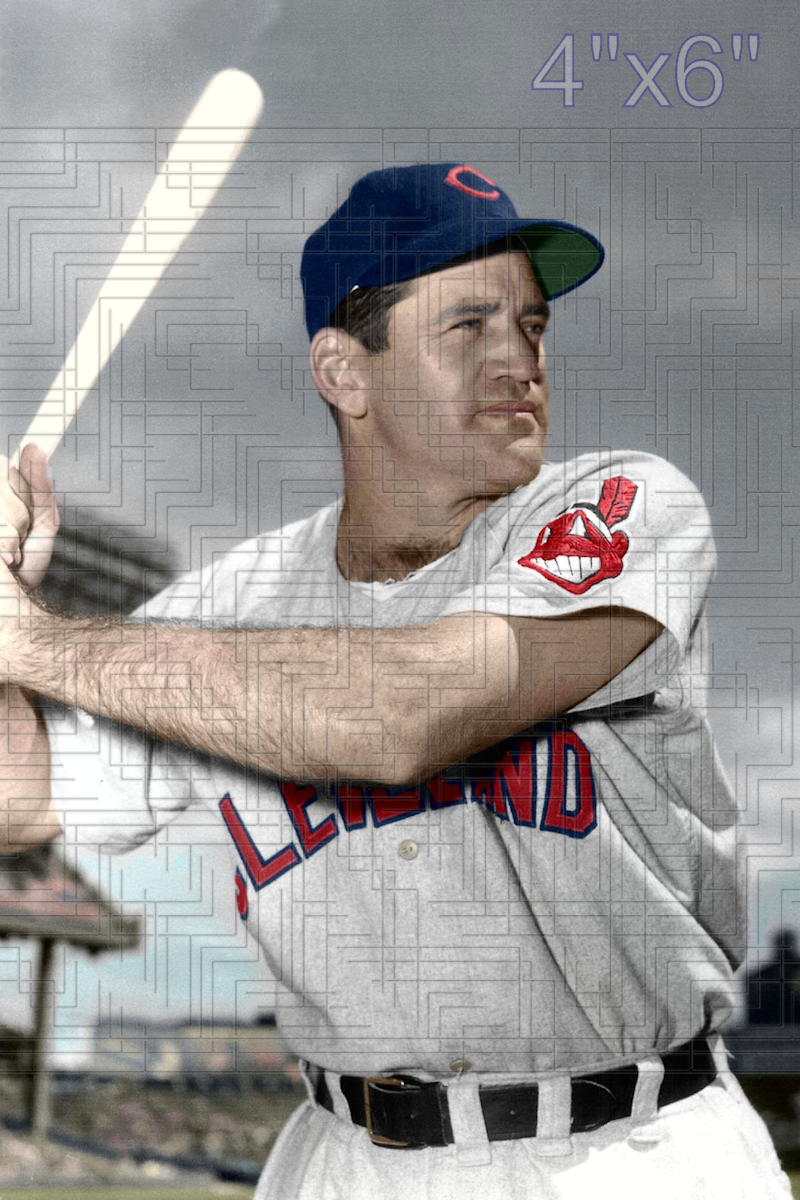 Wally Westlake - 1953 Cleveland Indians - choose a size & style