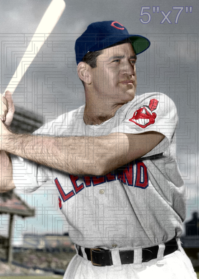 Wally Westlake - 1953 Cleveland Indians - choose a size & style