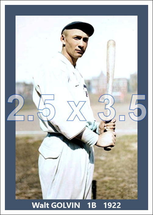 Walt Golvin - 1922 Chicago Cubs - choose a size & style