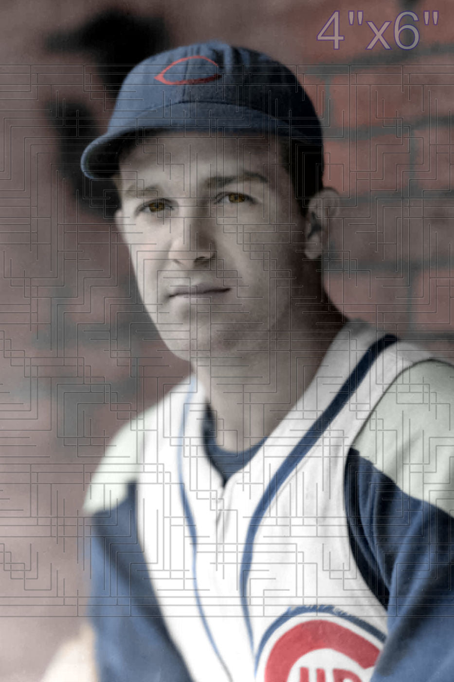 Walt Lanfranconi - 1941 Chicago Cubs - choose a size & style
