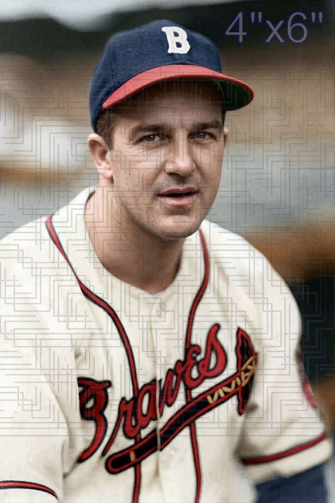Walt Lanfranconi - 1947 Boston Braves - choose a size & style