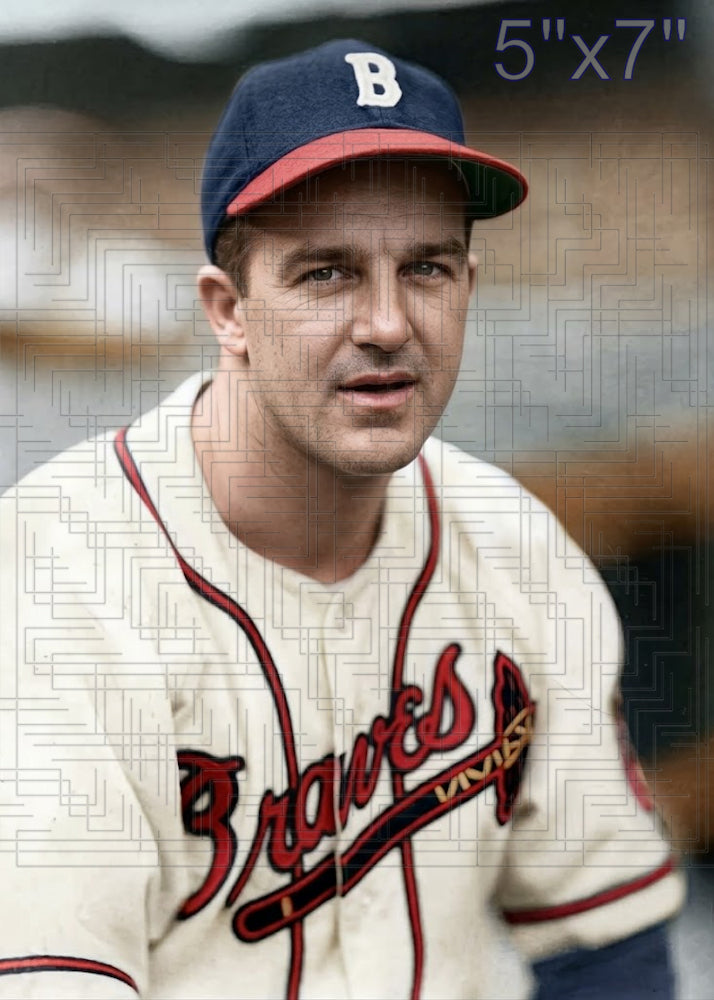 Walt Lanfranconi - 1947 Boston Braves - choose a size & style