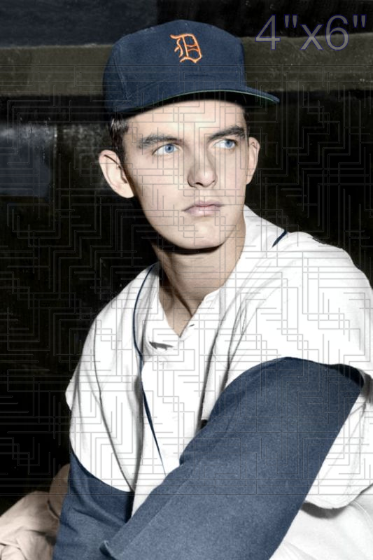 Walt Streuli - 1956 Detroit Tigers - choose a size & style