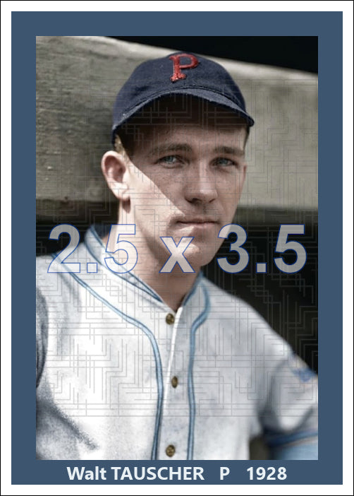 Walt Tauscher - 1928 Pittsburgh Pirates - choose a size & style