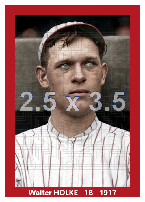 Walter Holke - 1917 New York Giants - choose a size & style