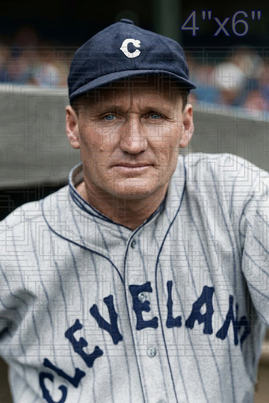 Walter Johnson - 1934 Cleveland Indians - choose a size & style