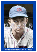 Walter Stephenson - 1935 Chicago Cubs - choose a size & style