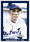 Walter Wilson - 1945 Detroit Tigers - choose a size & style