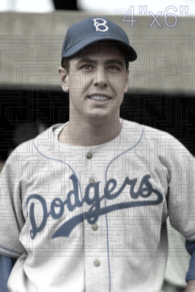 Wayne Belardi - 1950-54 Brooklyn Dodgers - choose a size & style