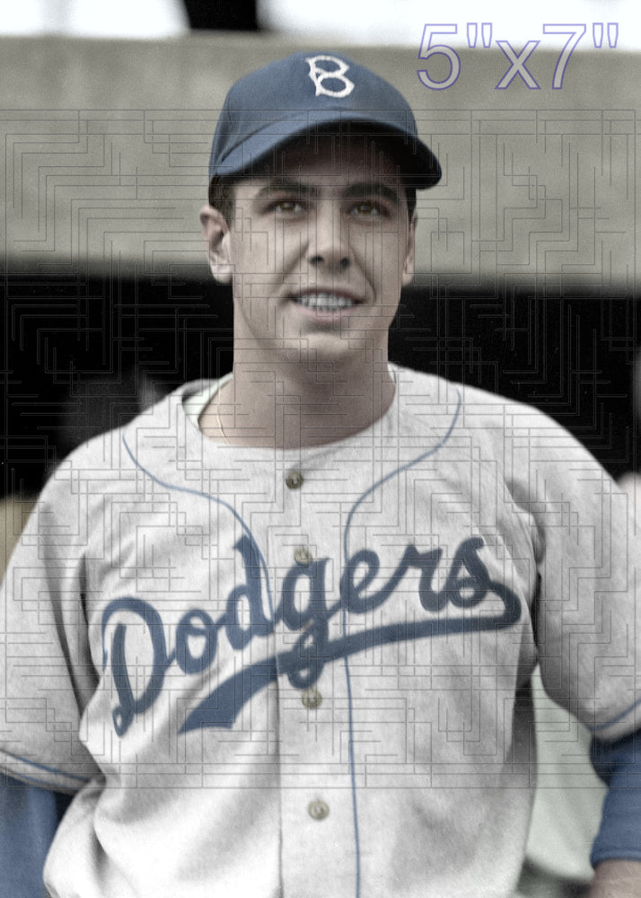 Wayne Belardi - 1950-54 Brooklyn Dodgers - choose a size & style