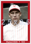 Wayland Dean - 1924 New York Giants - choose a size & style
