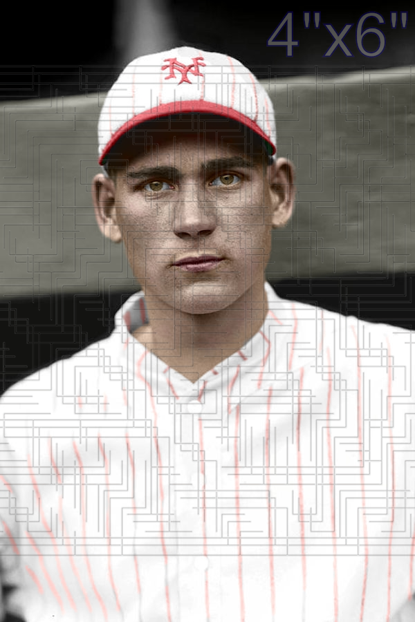 Wayland Dean - 1924 New York Giants - choose a size & style