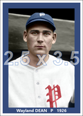Wayland Dean - 1926 Philadelphia Phillies - choose a size & style