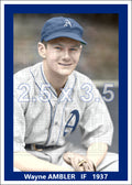 Wayne Ambler - 1937 Philadelphia Athletics - choose a size & style