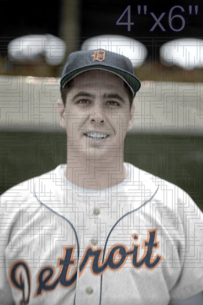 Wayne Belardi - 1954-56 Detroit Tigers - choose a size & style