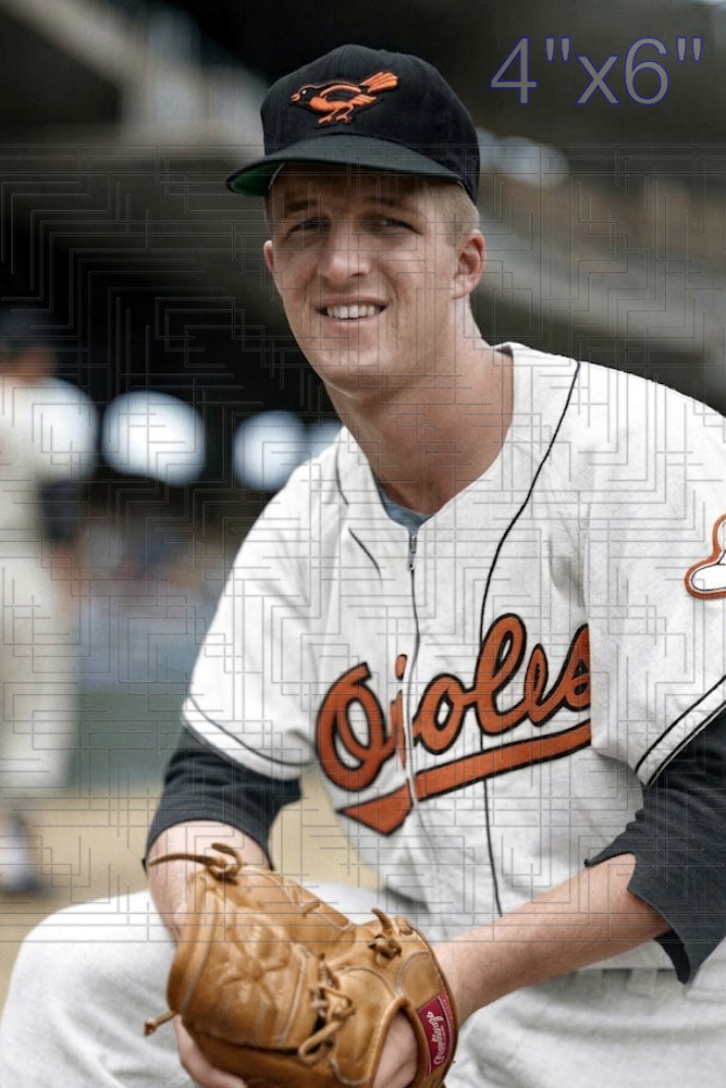 Wayne Causey - 1956 Baltimore Orioles - choose a size & style