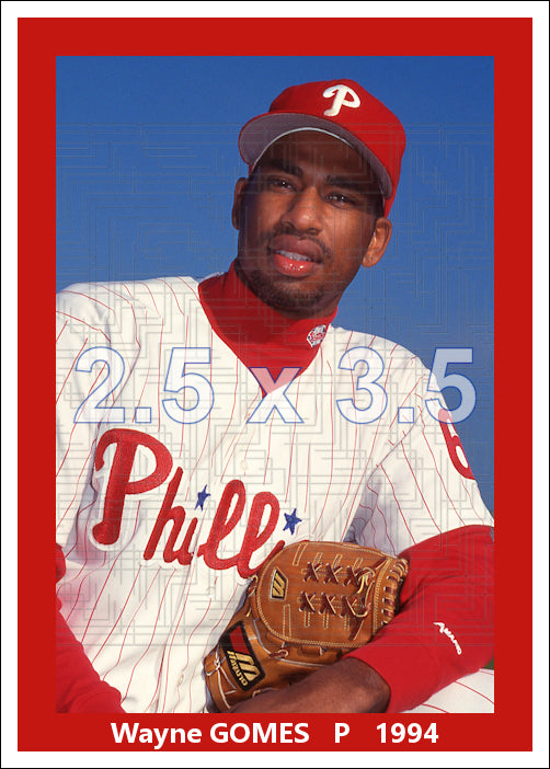 Wayne Gomes -  1994 Philadelphia Phillies - choose a size & style