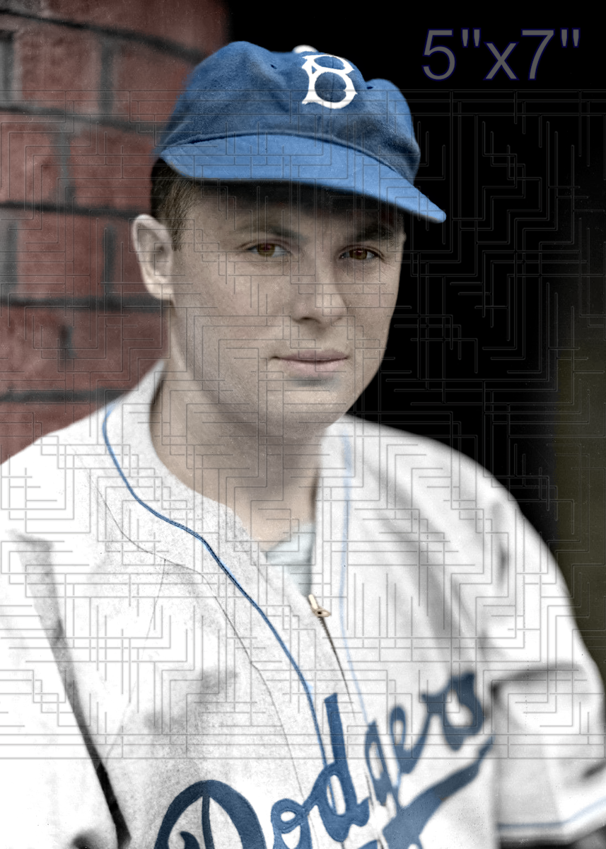 Wayne LaMaster - 1938 Brooklyn Dodgers - choose a size & style