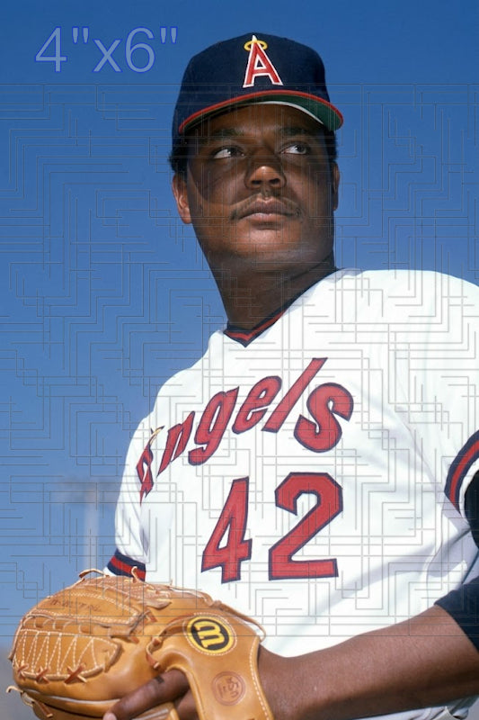Wayne Simpson - 1977 California Angels - choose a size & style