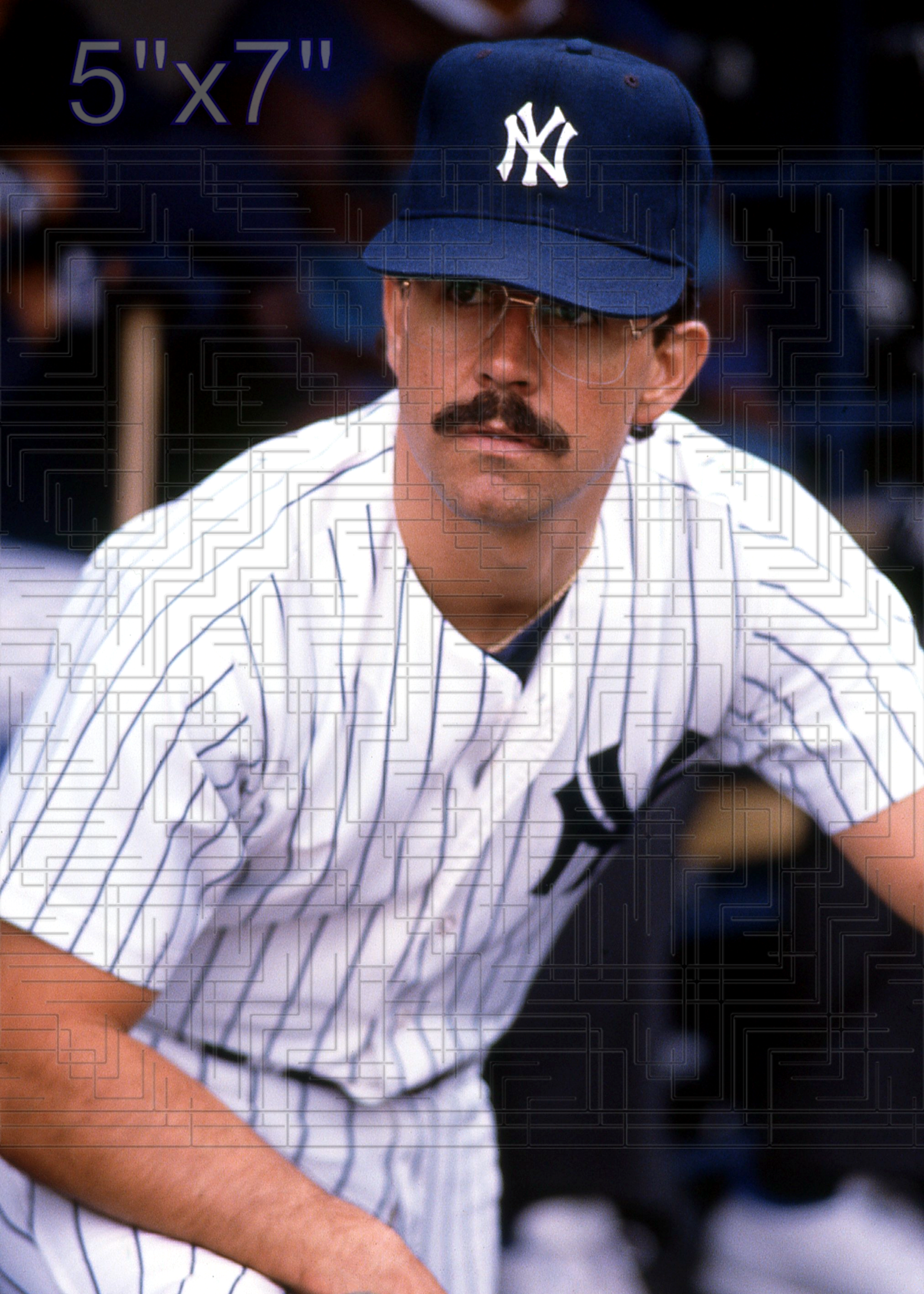 Wayne Tolleson - 1987 New York Yankees - choose a size & style