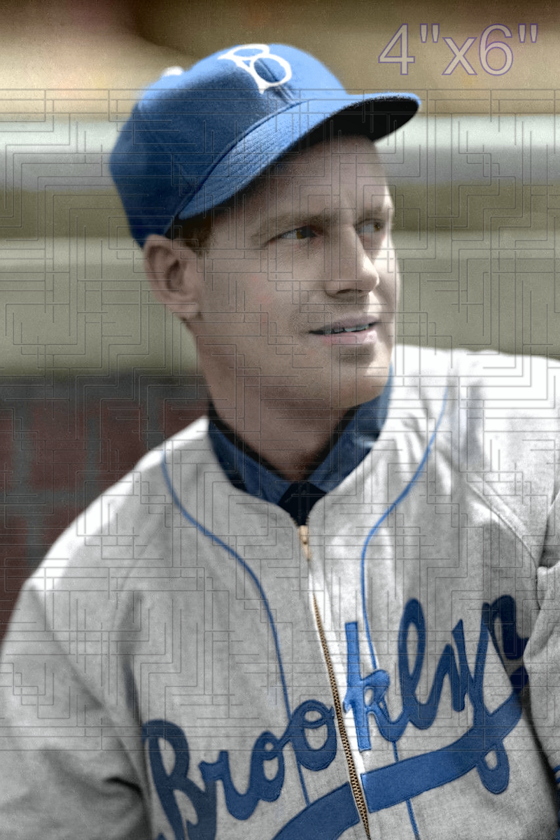 Wes Ferrell - 1940 Brooklyn Dodgers - choose a size & style