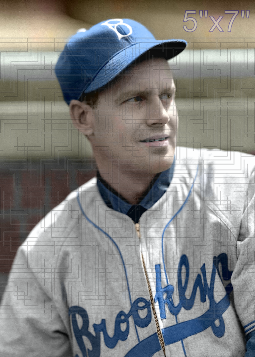 Wes Ferrell - 1940 Brooklyn Dodgers - choose a size & style