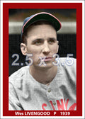 Wes Livengood - 1939 Cincinnati Reds - choose a size & style