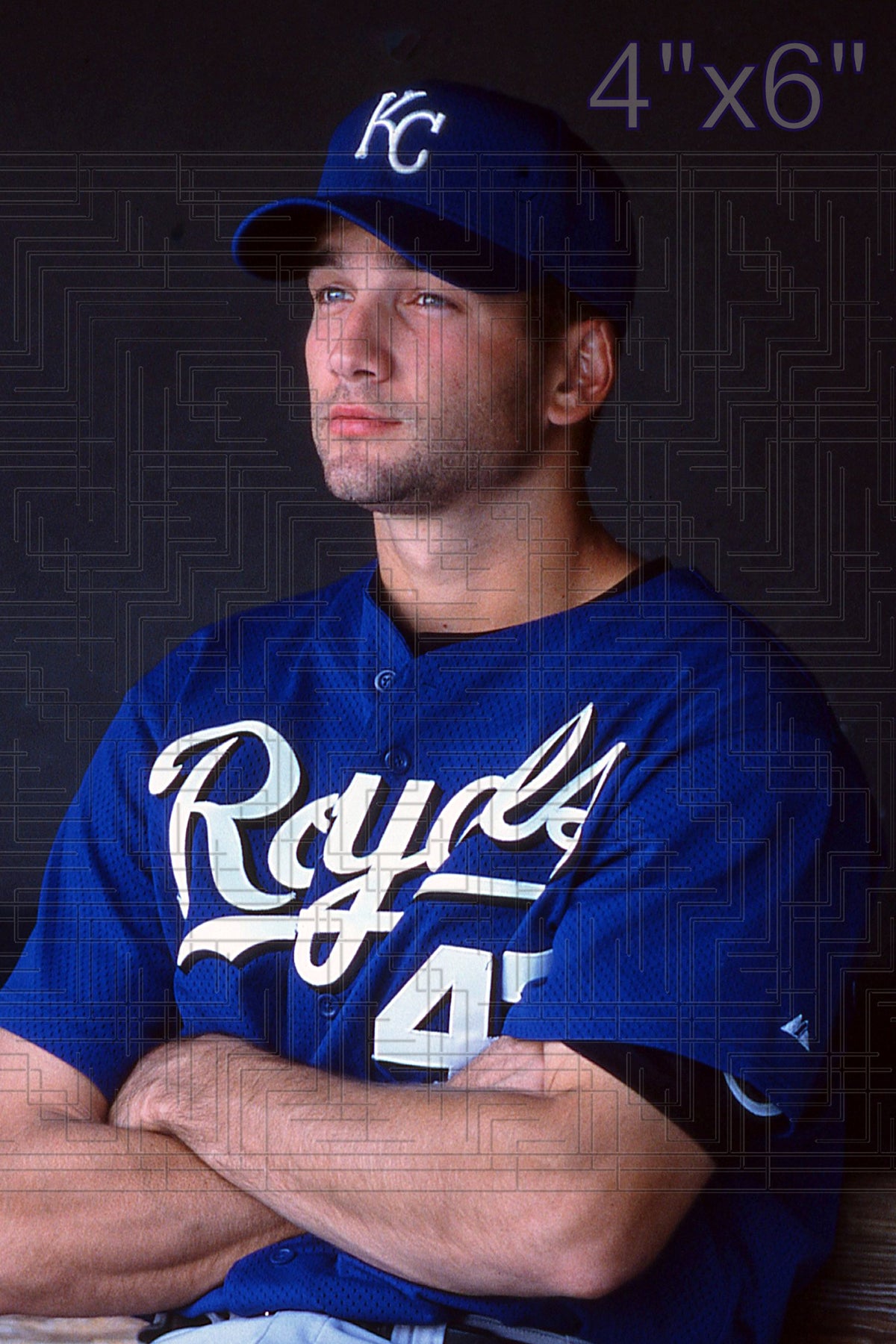 Wes Obermueller - 2002 Kansas City Royals - choose a size & style