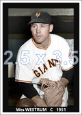 Wes Westrum - 1951 New York Giants - choose a size & style