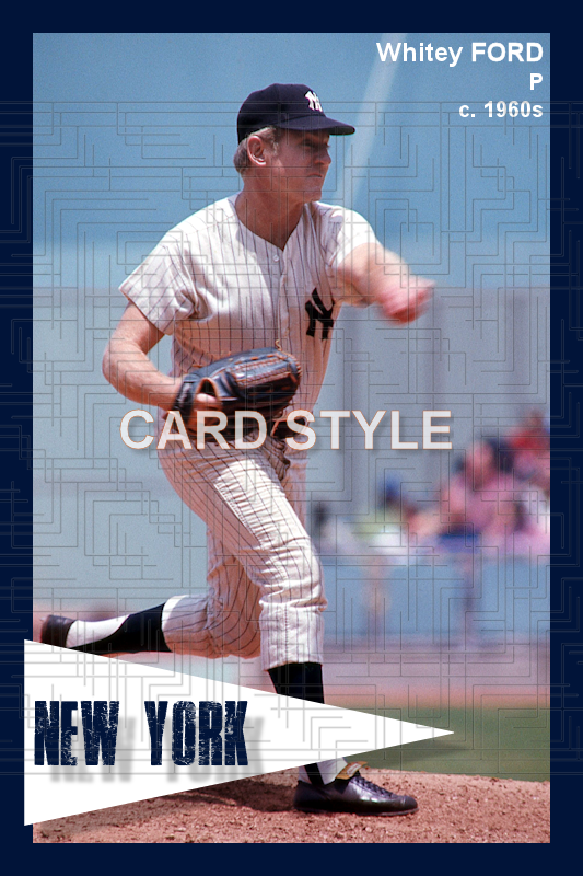 Whitey Ford - 1960s New York Yankees - choose a size & style
