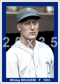 Whitey Wilshere - 1935 Philadelphia Athletics - choose a size & style