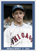 Whitlow Wyatt - 1934 Chicago White Sox - choose a size & style