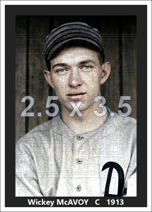 Wickey McAvoy - 1913 Philadelphia Athletics - choose a size & style