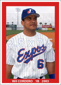 Wil Cordero - 2003 Montreal Expos - choose a size & style
