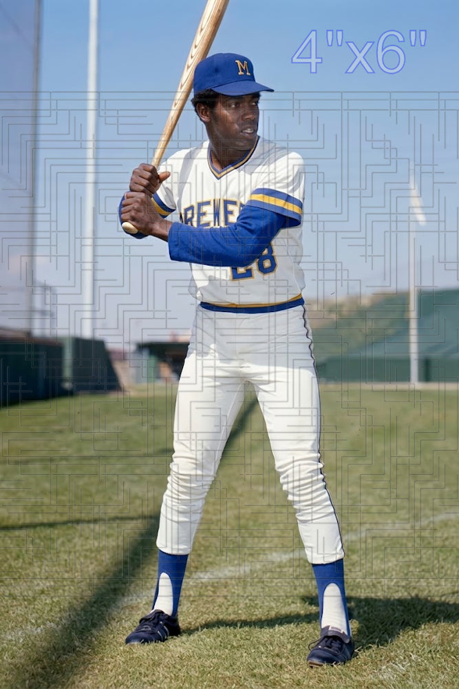 Wilbur Howard - 1973 Milwaukee Brewers - choose a size & style