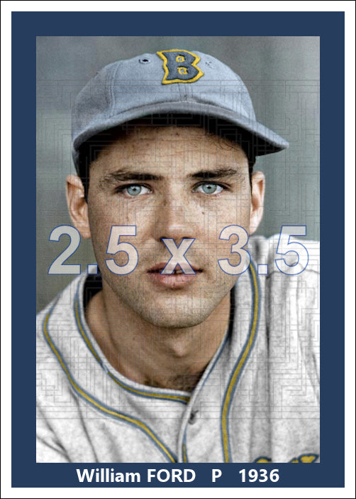 William Ford - 1936 Boston Bees - choose a size & style