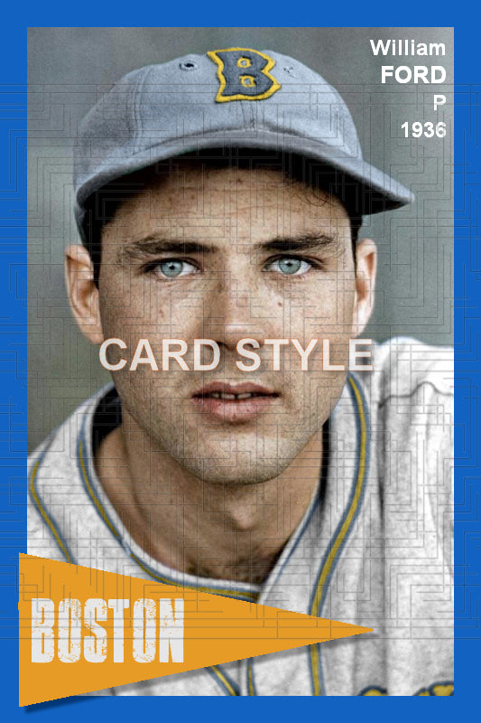 William Ford - 1936 Boston Bees - choose a size & style