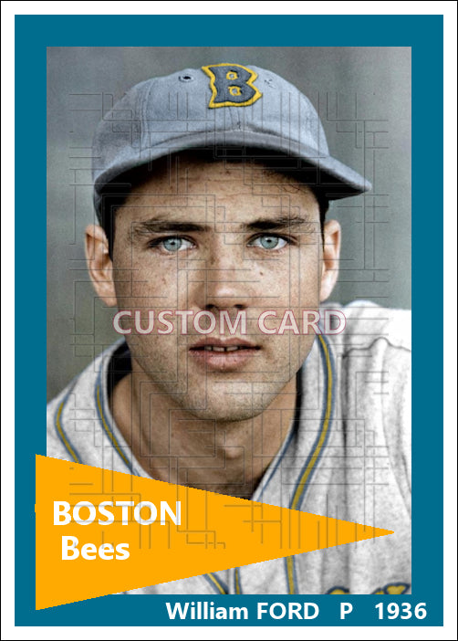 William Ford - 1936 Boston Bees - choose a size & style